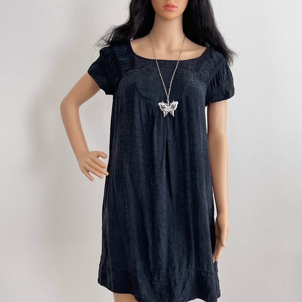 MARC BY MARC JACOBS Black Silk Dress Sz. S